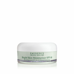 Eminence Organics Bright Skin Moisturizer SPF 40.