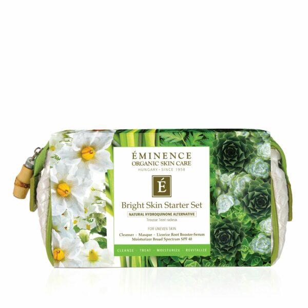 Eminence Organics Bright Skin Starter Set.