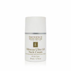 Eminence Organics Hibiscus Ultra Lift Neck Cream ultra liquid lip balm.